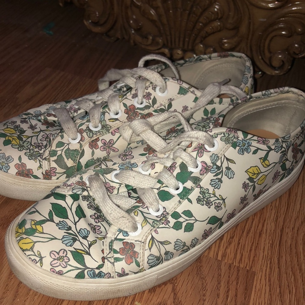 Loft floral sneakers